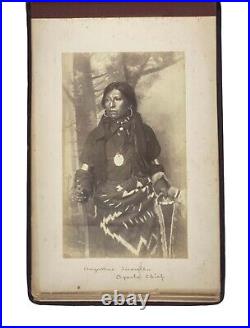 CALIFORNIA-SAN FRANCISCO-LA-MONTEREY Album with 46 Rare Photos. Ca. 1886
