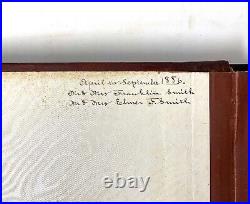 CALIFORNIA-SAN FRANCISCO-LA-MONTEREY Album with 46 Rare Photos. Ca. 1886