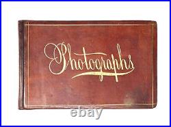 CALIFORNIA-SAN FRANCISCO-LA-MONTEREY Album with 46 Rare Photos. Ca. 1886