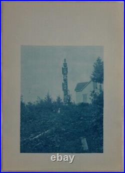 CALIFORNIA-YOSEMITE-ALASKA Collection of 28 Rare Early Cyanotypes. Ca. 1900s