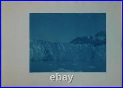 CALIFORNIA-YOSEMITE-ALASKA Collection of 28 Rare Early Cyanotypes. Ca. 1900s