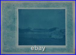 CALIFORNIA-YOSEMITE-ALASKA Collection of 28 Rare Early Cyanotypes. Ca. 1900s