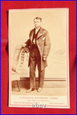 CDV Edwin Clapp in San Francisco Des Moines, IA Edwin Clapp Shoe Company