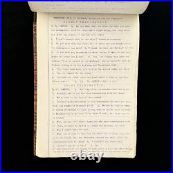 C. 1901 Yolo v. Woodland Legal Examination Carbon Copy San Francisco California