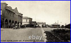 C. 1910 Ppc Point Reyes, Ca Business St Train Station San Francisco Postcard P36 C. 1910 Ppc Point Reyes, Ca Business St Train Station San Francisco Postcard P36