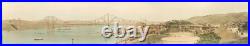 C. 1930 Panoramic Photo Crockett, Carquinez Bridge, Cal. And Hawaiian Sugar Co