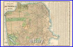 C. 1938 Thomas Bros Map of the City and County of San Francisco, California