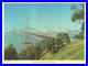 C_1950_Large_Color_Photograph_of_San_Francisco_Oakland_Bay_Bridge_California_01_dfe