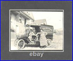 Cabinet Photo of San Francisco Tobacco Wholesaler Chas Besthorn & Truck c1915