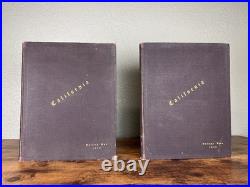 California And It's Resources Complete Vols I & 2 By Benjamin Shannon Allen 1910