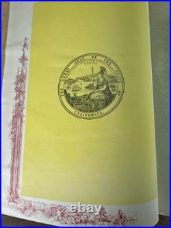 California And It's Resources Complete Vols I & 2 By Benjamin Shannon Allen 1910
