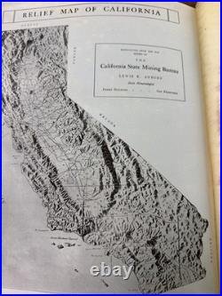California And It's Resources Complete Vols I & 2 By Benjamin Shannon Allen 1910