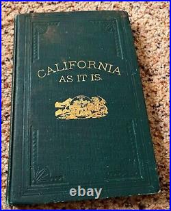 California As It Is Third Edition, 1882 San Francisco Call