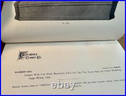 California Casket Company Hardcover Catalogue 1906 San Francisco Earthquake