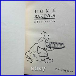 California Cookbook 1912 San Francisco Golden Gate Compressed Yeast HOME BAKINGS