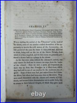 California Gold Regions rare book 1850 with gold map San Francisco color view etc