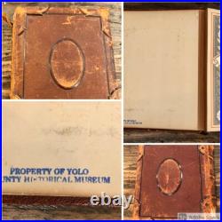 California Pioneers Photo Album CDV Cabinet Cards Tintypes 1860s 1890s YOLO