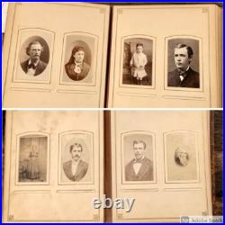 California Pioneers Photo Album CDV Cabinet Cards Tintypes 1860s 1890s YOLO