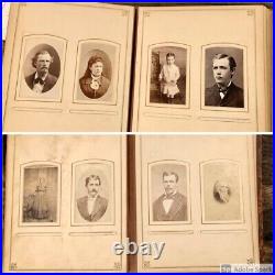 California Pioneers Photo Album CDV Cabinet Cards Tintypes 1860s 1890s YOLO