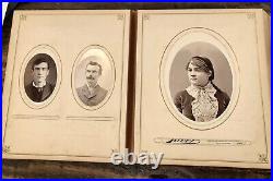 California Pioneers Photo Album CDV Cabinet Cards Tintypes 1860s 1890s YOLO