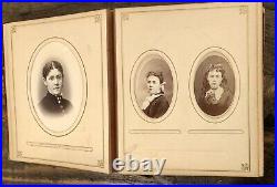 California Pioneers Photo Album CDV Cabinet Cards Tintypes 1860s 1890s YOLO