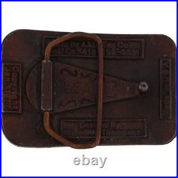 Capitol Records Label Music San Francisco California 1970s Vintage Belt Buckle