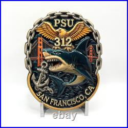 Challenge Coin San Francisco California PSU Port Security Unit 312
