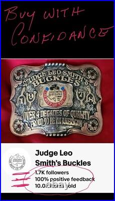 Champion Rodeo Trophy Buckle? San Francisco California Bronc Ride? 1995? Rare 253