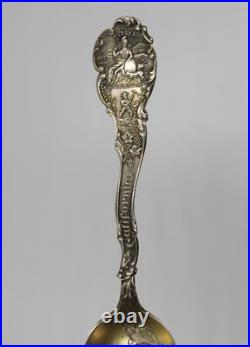 Cliff House San Francisco California Antique Sterling Silver Souvenir Spoon