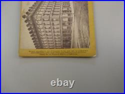 Cosmopolitan Hotel San Francisco California Lawrence Houseworth Stereoview Photo