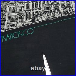 Crazy Shirts Hawaii San Francisco Postcard Row Sweatshirt Size XL USA 90's VTG