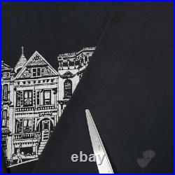 Crazy Shirts Hawaii San Francisco Postcard Row Sweatshirt Size XL USA 90's VTG