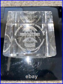 Crystal Paper Weight The Olympic Club of San Francisco 150 Years 1860 to 2010