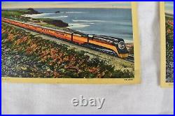 Daylight Stanley A Piltz 534 Railroad Post Card Pictorial Wonderland Lot of 8