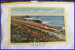Daylight Stanley A Piltz 534 Railroad Post Card Pictorial Wonderland Lot of 8