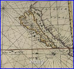 De Wit 1675 Magnum Mare del Zur California as an Island First State