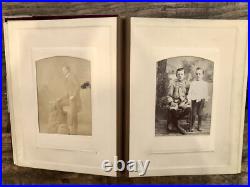 Depew Family Photo Album, Montana, California, Michigan Antique 1800s Genealogy
