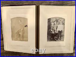 Depew Family Photo Album, Montana, California, Michigan Antique 1800s Genealogy