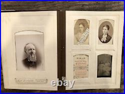 Depew Family Photo Album, Montana, California, Michigan Antique 1800s Genealogy