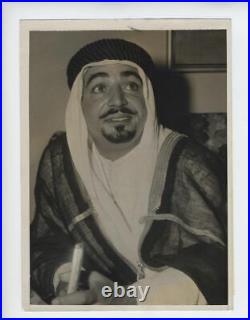 Ezzat Bey Kuwait1948 Press Photo Oil Vintage? San Francisco Ezzat Bey Kuwait1948 Press Photo Oil Vintage? San Francisco