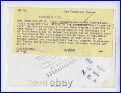 Ezzat Bey Kuwait1948 Press Photo Oil Vintage? San Francisco Ezzat Bey Kuwait1948 Press Photo Oil Vintage? San Francisco