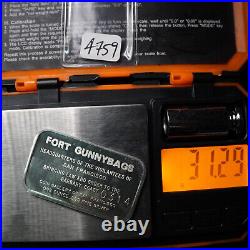 FORT GUNNYBAGS San Francisco Barbary Coast Vigilantees 1oz 999 Silver bar C4759