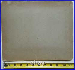 Fire San Francisco California Original Large Antique Sepia Photograph