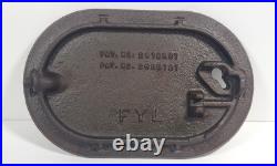 Ford Meter Box Co. San Francisco Golden Gate Meter Box Water Dept. Cover SMLCHIP