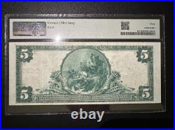 Fr. 601 San Francisco, California 1902 $5 Plain Back Note The Bank of California