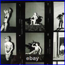 Gay Games Bodybuilder Contact Sheet 1980s San Francisco Man Muscle Woman CA B415