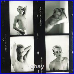 Gay Games Bodybuilder Contact Sheet 1980s San Francisco Man Muscle Woman CA B415