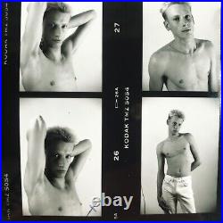 Gay Games Bodybuilder Contact Sheet 1980s San Francisco Man Muscle Woman CA B415