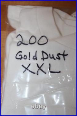 Gold Dust Lounge San Francisco California White Shirt 2XL Miner Double-sided