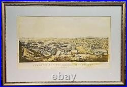 Gold Rush San Francisco Bay Area California from Telegraph Hill April 1850 1932